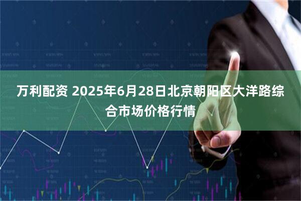 万利配资 2025年6月28日北京朝阳区大洋路综合市场价格行情
